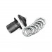 Supertrapp Spark Arrestor - 5s Adaptor - 2.5" Clamp-on